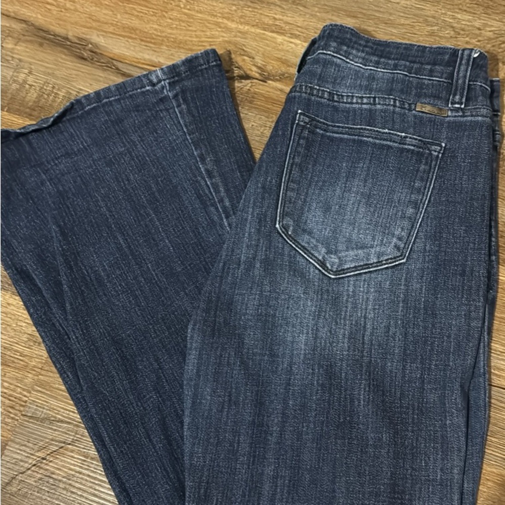 KanCan Dark Blue Flare Jeans